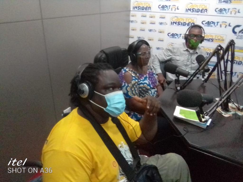 SGBV and COVID-19 awareness continues. Radio talkshow at Capitol FM in Monrovia Liberia-West Africa. #EU/UN Spotlight Initiative!