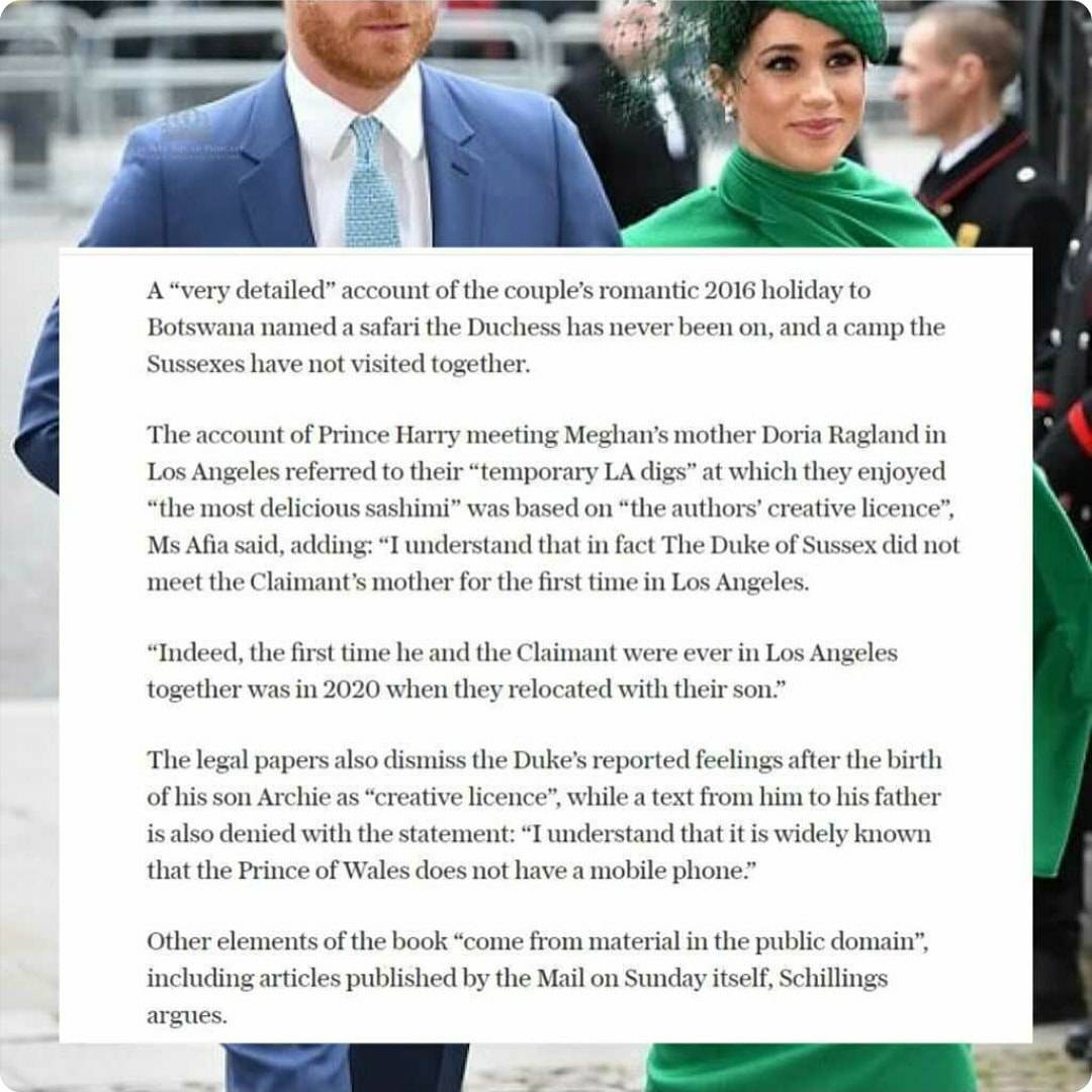 yankeewally2's tweet image. This is actually rather sad for the #sussexsquad.  They are here, admitting that Omid Harry &amp;amp; Meghan lied about meeting Doria in LA. how do they think this can help MM case? A liar is never trusted. MM can't even keep her lies straight!  #MeghanVsMail
