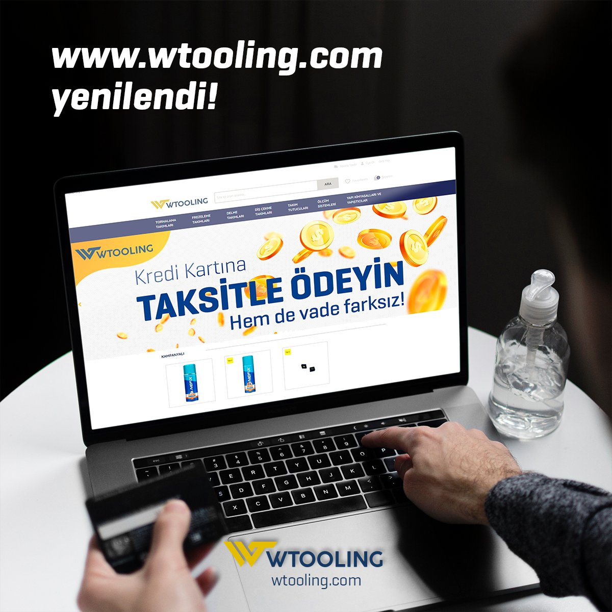 wtooling.com YENİLENDİ! 
.
.
.
#kesiciuc #cuttingtools #kesicitakım #cnc #muhendislik #tornalama #frezeleme #delme #raybalama #üretim #cncmachining #onlineshop #eticaret #alışveriş #mağaza #koronatürkiye #evdekal #sanayi #başarı #başarıanahtarı #koronavirüs