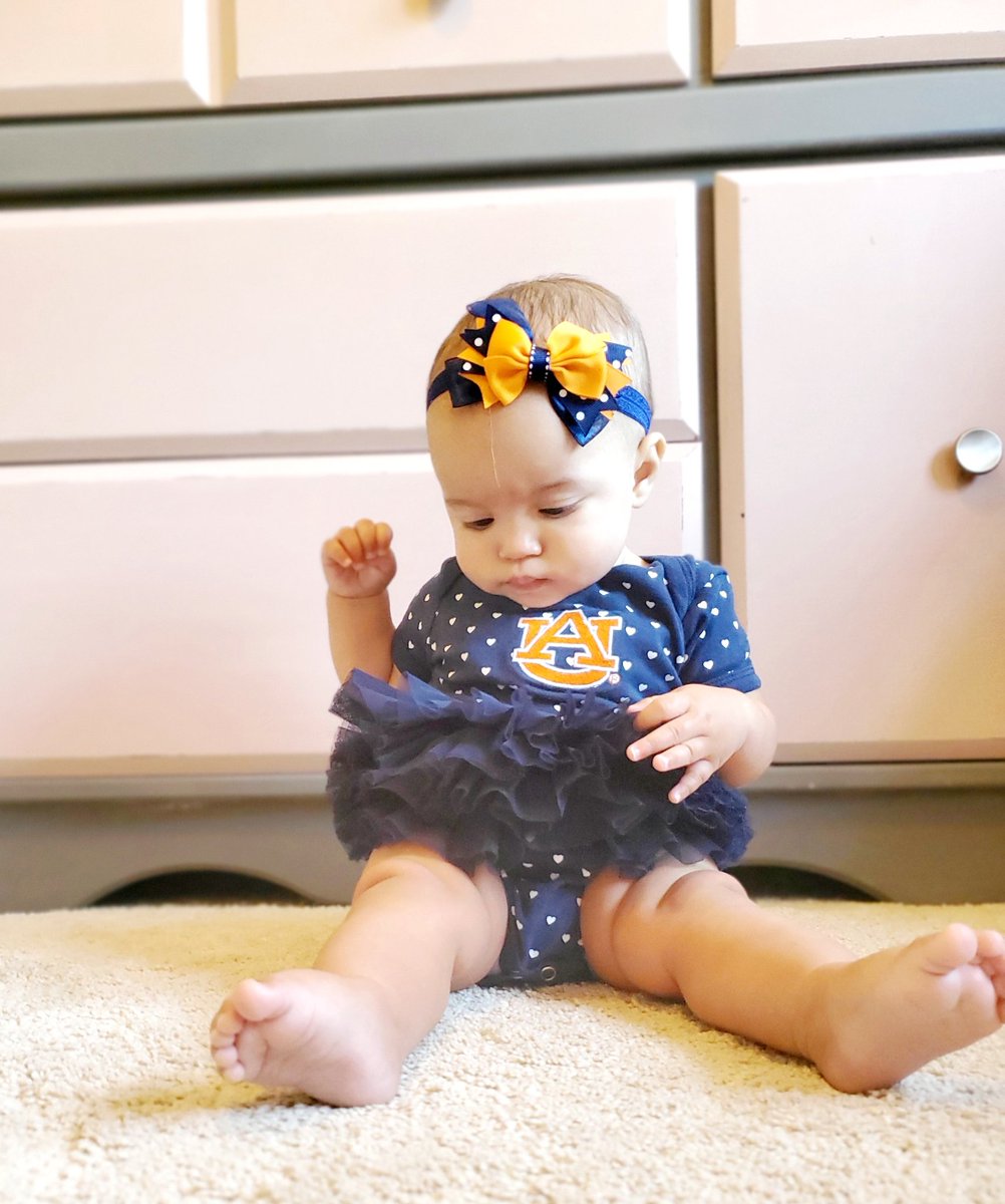 Somebody is ready for #AUBURN FOOTBALL! Check the middle name! Anyone recognize where it came from?  🦅 #WAREAGLE #AUBURNTIGERS <a href="/AuburnFootball/">Auburn Football</a> <a href="/AuburnTigers/">Auburn Tigers</a> <a href="/AUAlumniAssoc/">Auburn Alumni</a> <a href="/AuburnU/">Auburn University</a> <a href="/WarDamnStool/">Auburn Barstool</a> <a href="/TheAUPlainsman/">The Auburn Plainsman</a>