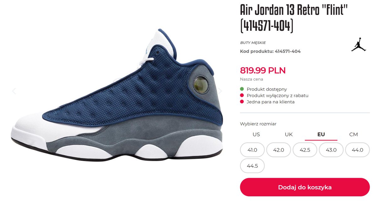 jordan 13 flint restock