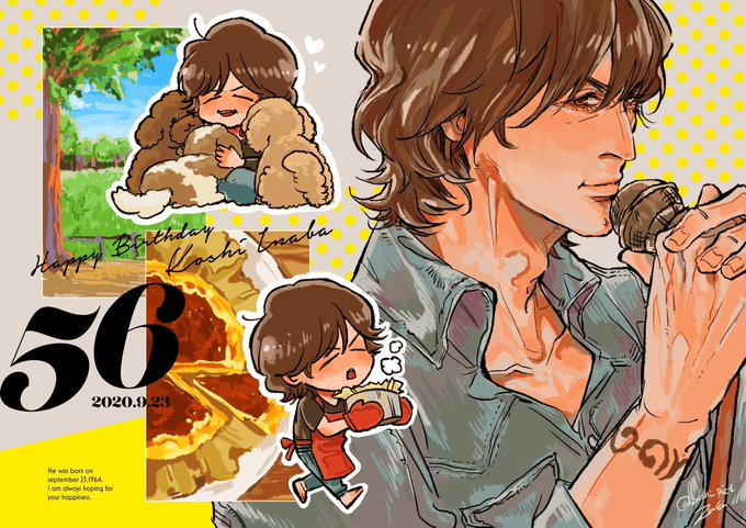 稲葉浩志生誕祭のtwitterイラスト検索結果 古い順