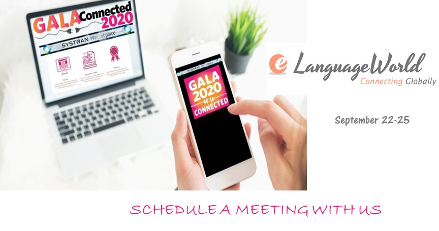 eLanguageWorld's tweet image. We are attending #GALAConnected! Let&apos;s connect!!! :)