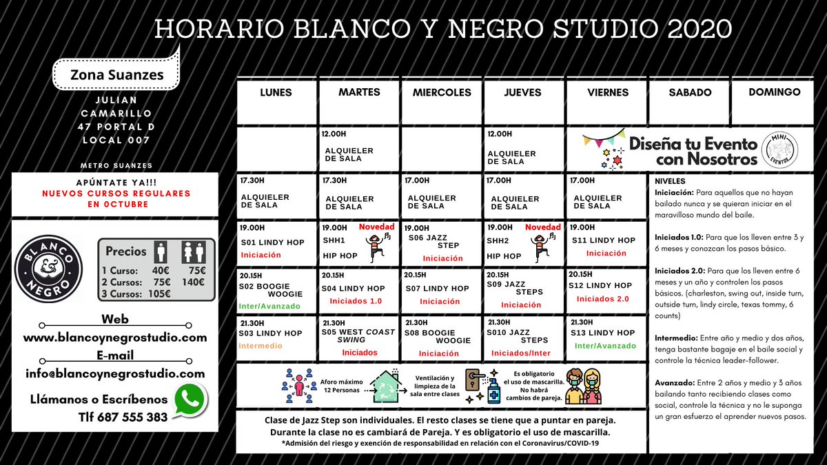 jappyswing's tweet photo. Y como siempre decimos Busca, Compara y Swing encuentras algo Mejor Bailalo. 

Mira aquí nuestros cursos tanto en nuestra escuela en Suanzes de lunes a viernes y los Jueves en el centro en la Sala Yasta
https://t.co/9PAD7G45DN https://t.co/83Wsjm7eyn