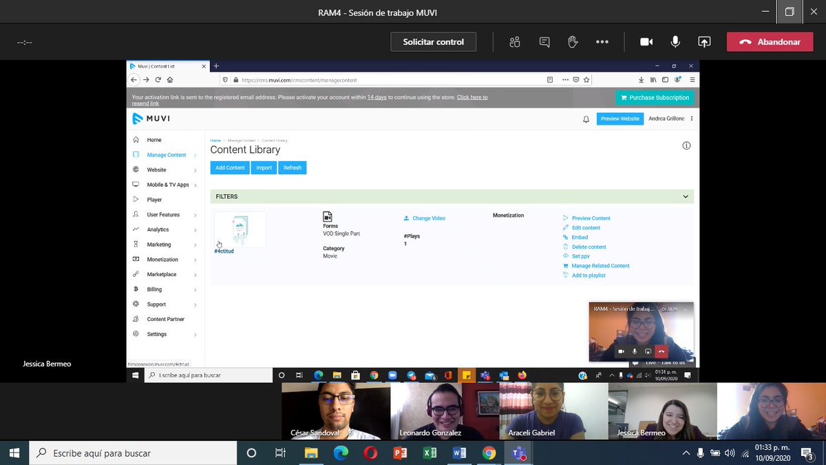 Catlyn_G's tweet photo. #RedesSociales #Información #CM @tresensocial: 'El Equipo de 3ES-FCX-RAM estuvo trabajando muy duro con la nueva plataforma de @Muvi 💻
#Equipo3ES #EnQuéTrabajamos

@she_ownstreet 
@LeoGlezJi 
@lewisrimart 
@jessbermeo … https://t.co/z8lvSaEipt, see more https://t.co/qmUxeiXHPv