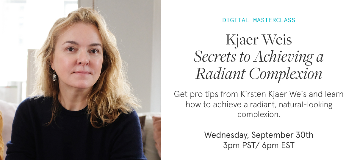 Join Kirsten Kjaer Weis, founder of Kjaer Weis, for a digital event focusing on expert techniques for creating a radiant and natural-looking complexion. thedetoxmarket.ca/collections/ev…