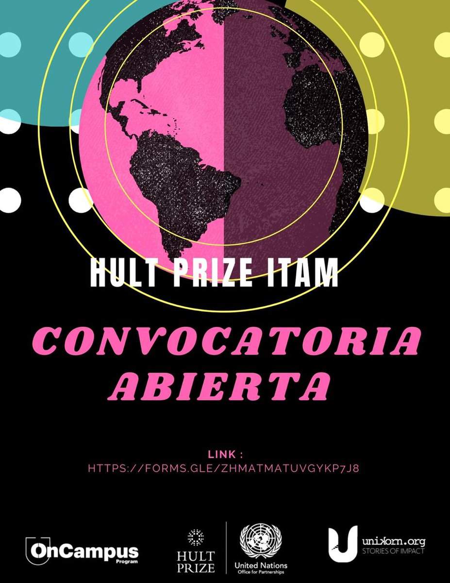 Hoy sale la convocatoria para el reto de este año. No olviden que sus ideas son el cambio!!!

Para registrarse sólo un participante del equipo debe hacerlo:

forms.gle/zHMATmAtUvgyKp…