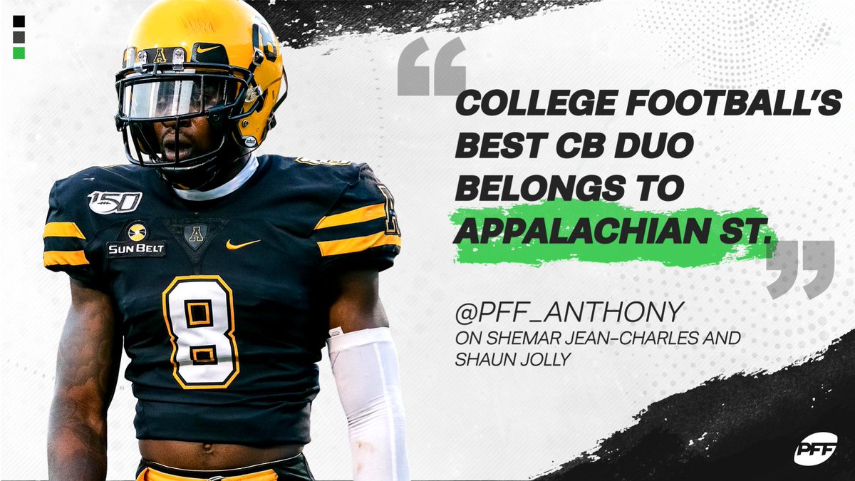 PFF_College's tweet photo. Don't 😴 on Shemar Jean-Charles &amp; Shaun Jolly https://t.co/ngXxWLhWKT