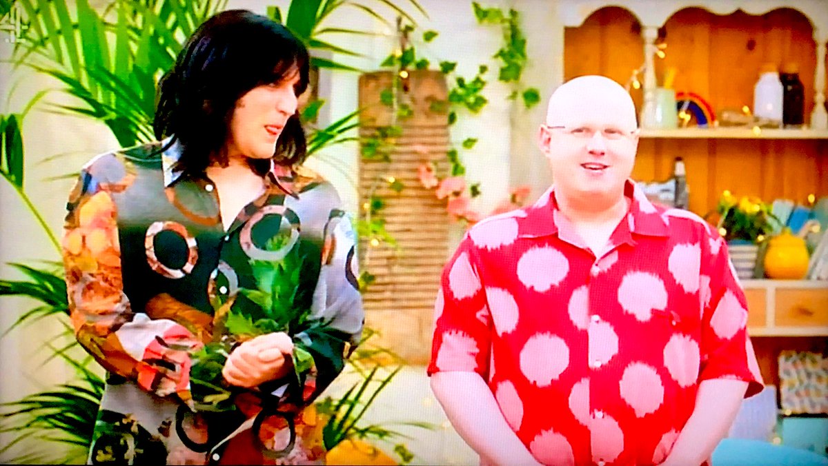 TraylorHolmes's tweet photo. It’s been a tough lockdown for Sandi Toksvig #GBBO https://t.co/EkmO9bbggs