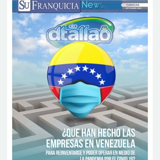 Nuestra revista
#SuFranquiciaNews en su 
VI Edición Septiembre 2020

sufranquicia.com.ve