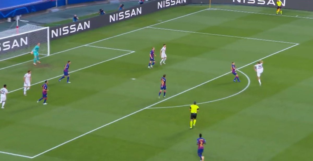 Ter Stegen's positioning needs to be talked about here. I mean come on