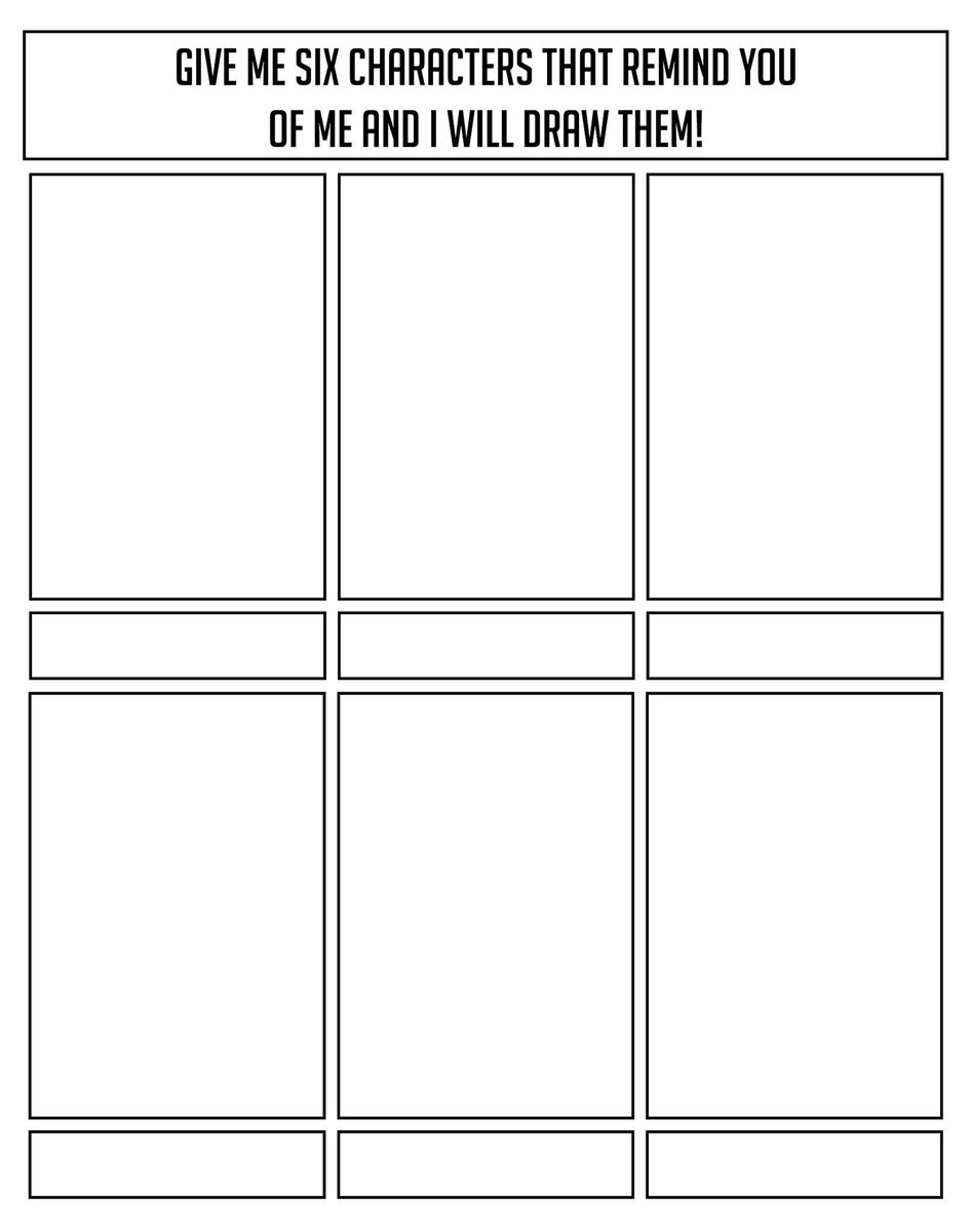 this sounds fun :D  please comment with a character(s)! 