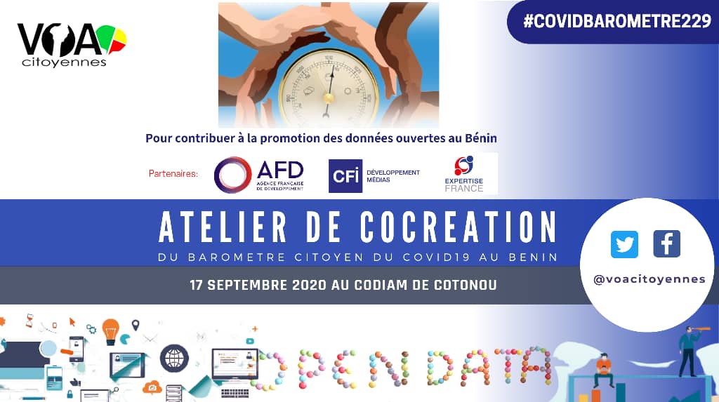 🔵Atelier de co-création des #donnéesouvertes sur le Baromètre de la #Covid19 au Bénin.
🔵Ensemble pour l'accès au données sur l'avancées de la Covid-19 au Bénin.
#COVIDBAROMÈTRE229 #AgirContreCOVID19
#wasexo #team229
Cc @voacitoyennes @CFImedias
@AFD_France
@expertisefrance https://t.co/nmqrCpVGoG