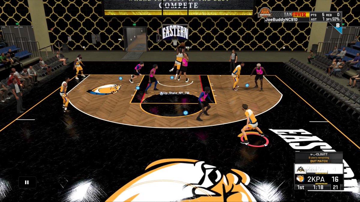 JoeBuddyNC's tweet photo. HEART CRUSHER IS ONE HELL OF A BADGE 😂🤣 #2kCommunity #NBA2k21 https://t.co/a8cRPMb0FC