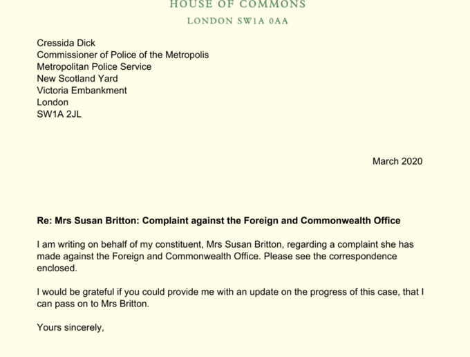 SUSANBR47706704's tweet image. Yet he has nothing to say about links between his MP &apos;desk&apos; and letters obstructing justice for victims of wealthy #privilegedimpunity offenders with @hmpps records! #Case6506051