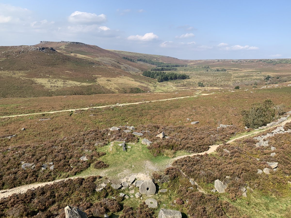 Mr_BDavy's tweet photo. We had an independent study day today and I just couldn’t resist sneaking a few hours out in the Peak District! Can you tell where I got lost and where I got caught in a muddy spot?!⛰🌳☀️ https://t.co/ezaAsgVoQT