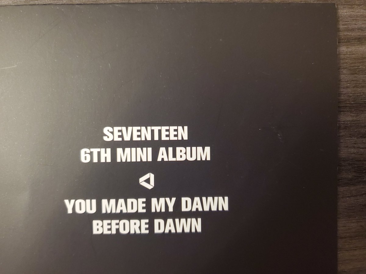 seventeen 6th mini album YMMdawn behind the scenes folding posters• before dawn dino $4• dawn dino (has scratching and signs of wear) $2• trade for woozi equivalents (looking for all versions)