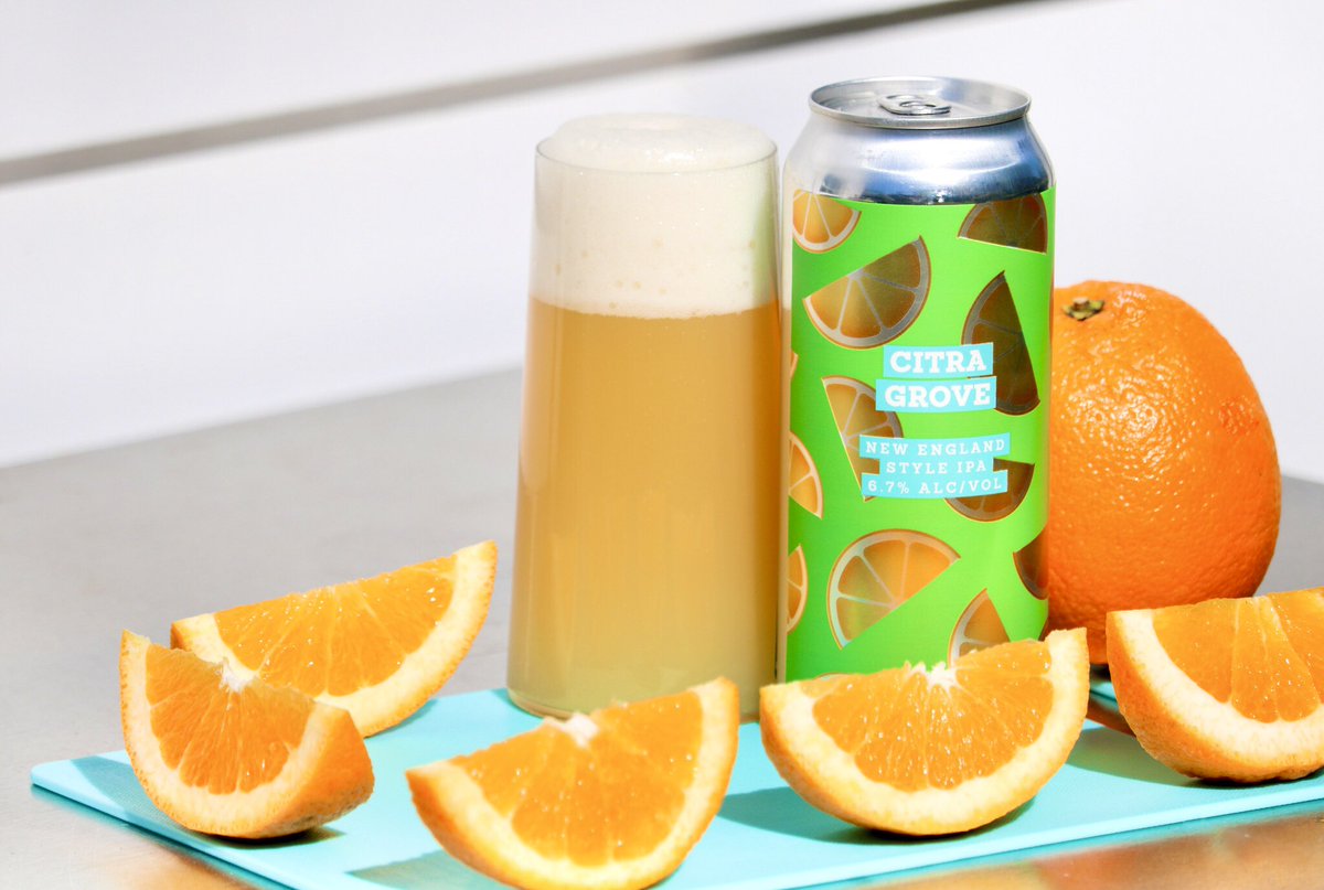 BeerTreeBrew's tweet photo. Citrus, dank, creamy — can you dig it? #neipa #citragrove #beertree https://t.co/zyrH2AMY0A