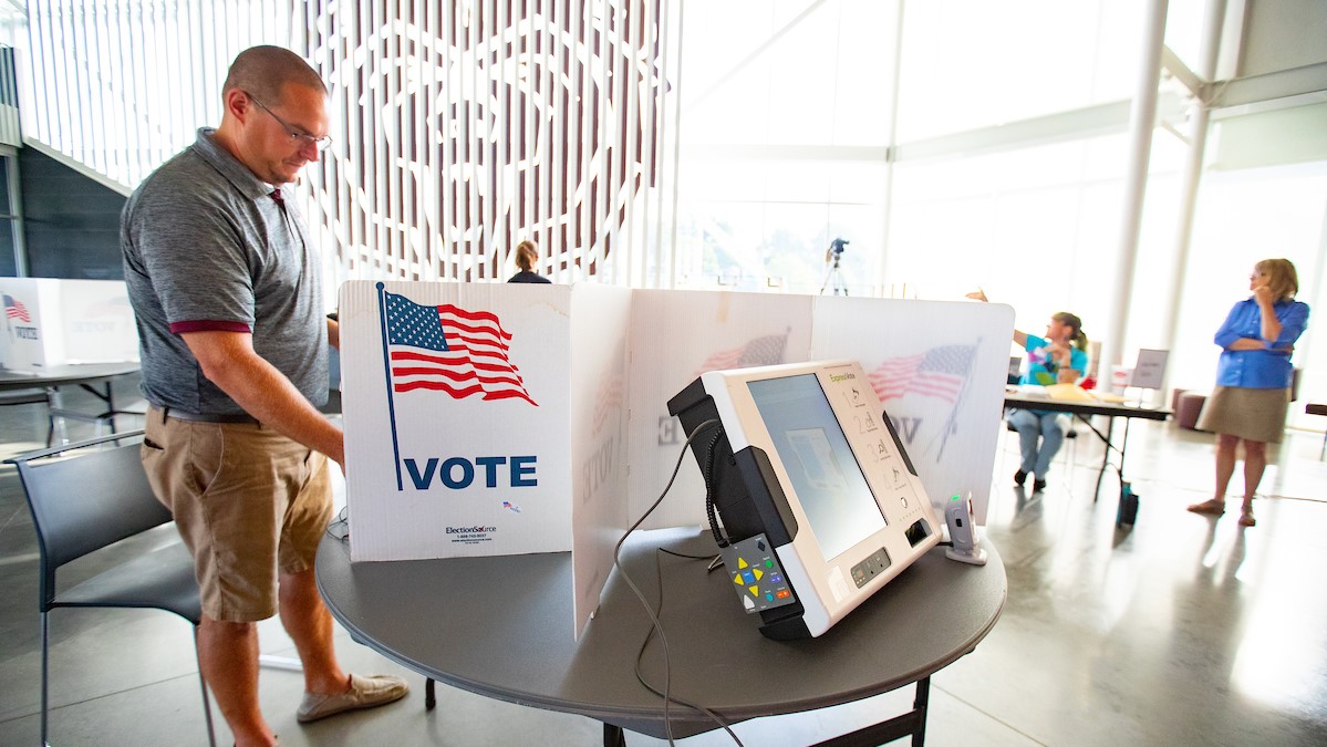 Missouri State (@missouristate) on Twitter photo Voting is a key part of being a #CitizenBear. Check your voter registration status at vote.org on #NationalVoterRegistrationDay.
*Photo taken in 2018. 📸 Voting is a key part of being a #CitizenBear. Check your voter registration status at vote.org on #NationalVoterRegistrationDay.
*Photo taken in 2018. 📸