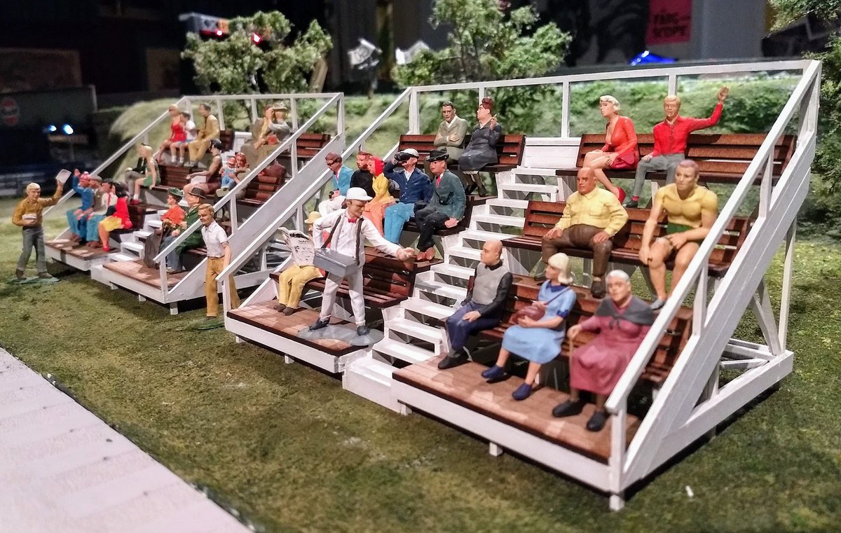 Magnetic_Racing's tweet photo. We love to see how our products turn out on our customers tracks.

Great work by Jan-Olof Lundberg. 
 ⠀⠀⠀⠀⠀⠀⠀⠀⠀⠀⠀⠀
Product #012: Small Spectator Stands x2

#magneticracing #thinkscalextric #scalextric #carrera #slotcarscenery #slotcar #modelbuildings https://t.co/j3LvurbYYs