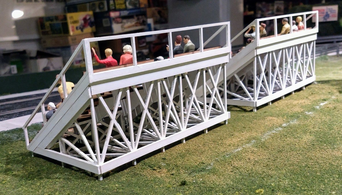 Magnetic_Racing's tweet photo. We love to see how our products turn out on our customers tracks.

Great work by Jan-Olof Lundberg. 
 ⠀⠀⠀⠀⠀⠀⠀⠀⠀⠀⠀⠀
Product #012: Small Spectator Stands x2

#magneticracing #thinkscalextric #scalextric #carrera #slotcarscenery #slotcar #modelbuildings https://t.co/j3LvurbYYs