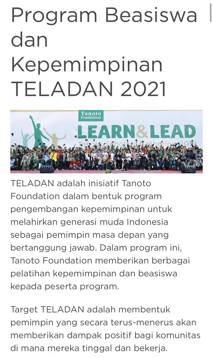 pinkyliciouus's tweet image. A THREAD!! BEASISWA BUAT KALIAN YANG DI PTN💪
foll aku dikit bgt tp help retweet siapa tau butuh ya. ada program beasiswa dari Tanoto Foundation (perusahaan filantropi). Ini tahap seleksinya yaa