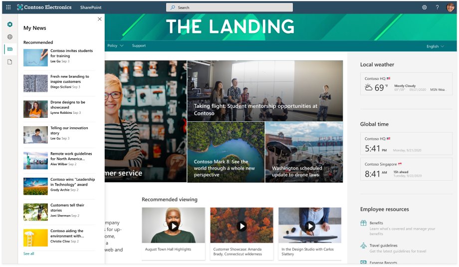 Finally! Global navigation with the SharePoint app bar!! Another item on my intranet wish list!! Innovations for workplace communications and employee engagement in Microsoft 365 #MSIgnite techcommunity.microsoft.com/t5/microsoft-s…