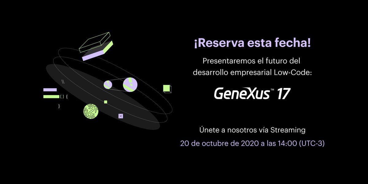 GeneXus tweet media