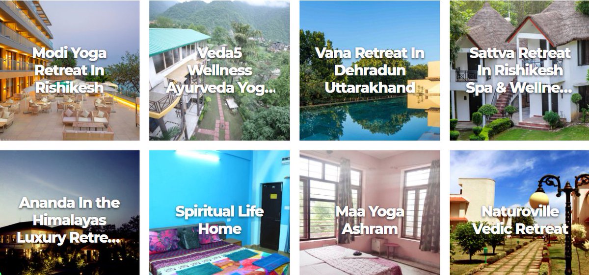 Rishikesh in Uttarakhand offers best package deals in the comfort of personal cottages by professional Ayurveda therapists.
https://t.co/VFA0o88V45
#ayurvedaresortsinrishikesh #rishikesh #ayurveda #naturoville #ananda #vana #modiretreat #veda5 #sattva #maayoga #naturopathy #yoga https://t.co/h8zsMaAm1b