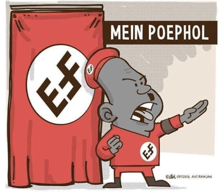 MaakDean's tweet photo. @MemesSosh @SibongiseniTYHA @MYANC @EFFSouthAfrica Ice boy @MbuyiseniNdlozi & his whiskey loving cadre @Julius_S_Malema are the NEO BLACK NAZI’s of africa.... #VOTENengi #23SeptemberCleanSA #CELINEAmbassadorLisa #EFFBookClub #PutSouthAfricansFirst https://t.co/q5NI2honx5