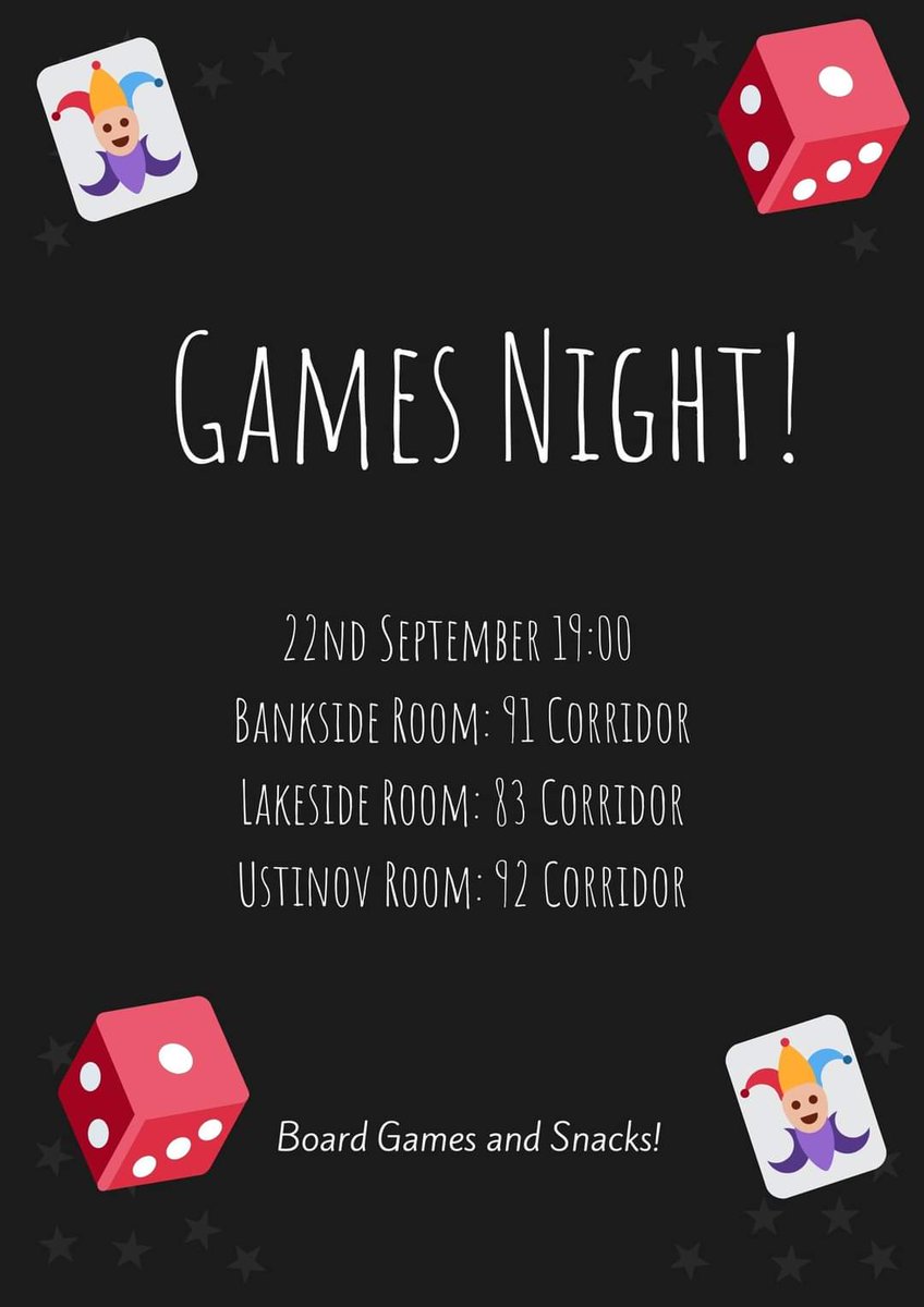 Tonight from 7pm we have a board games night with pizza!
