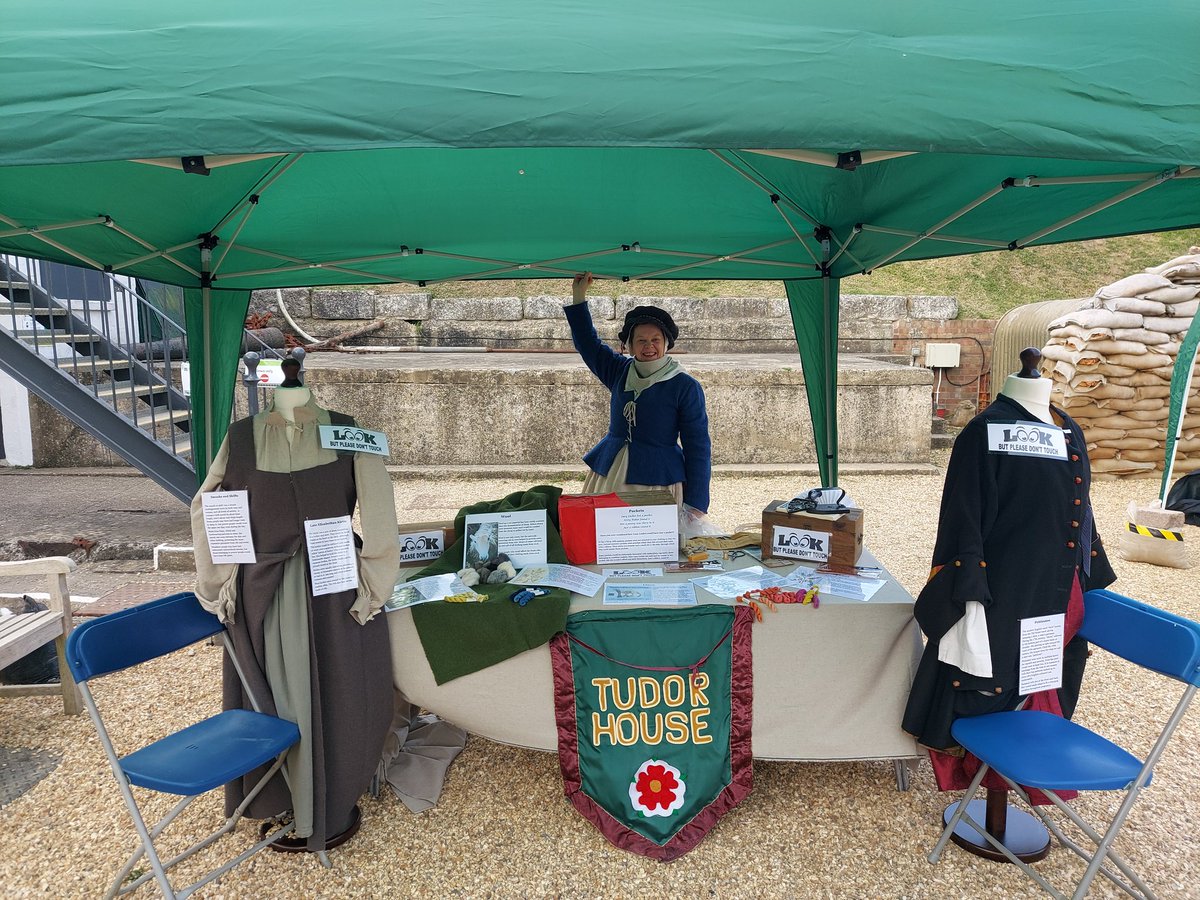 We had a wonderful time <a href="/NotheFort/">Nothe Fort 🏛</a> as part of Weymouth &amp; Portland <a href="/heritageopenday/">Heritage Open Days</a>. Thanks for having us! (Our gazebo made a bit for freedom <a href="/scillylaura/">Laura Hardy</a>) #tudors #tudorhouse #weymouth
