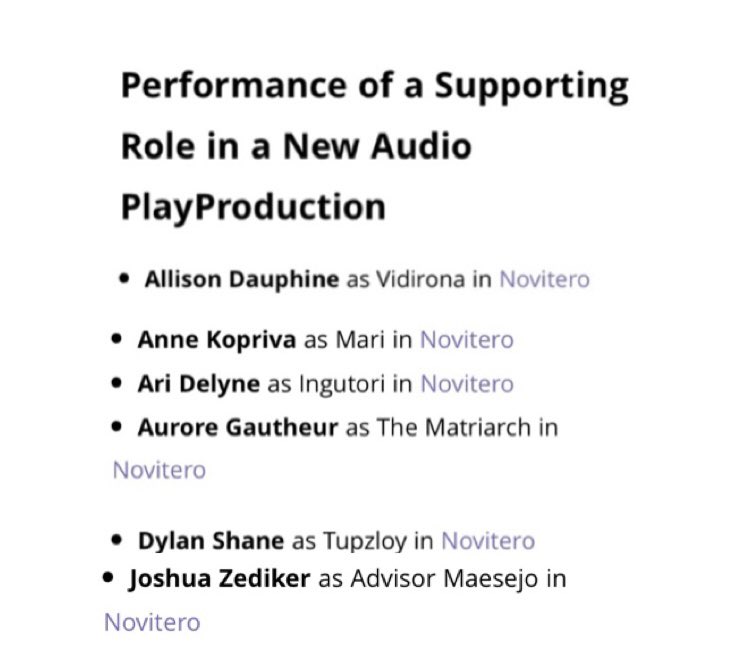 Wow! Thank you so much to everyone who nominated us!