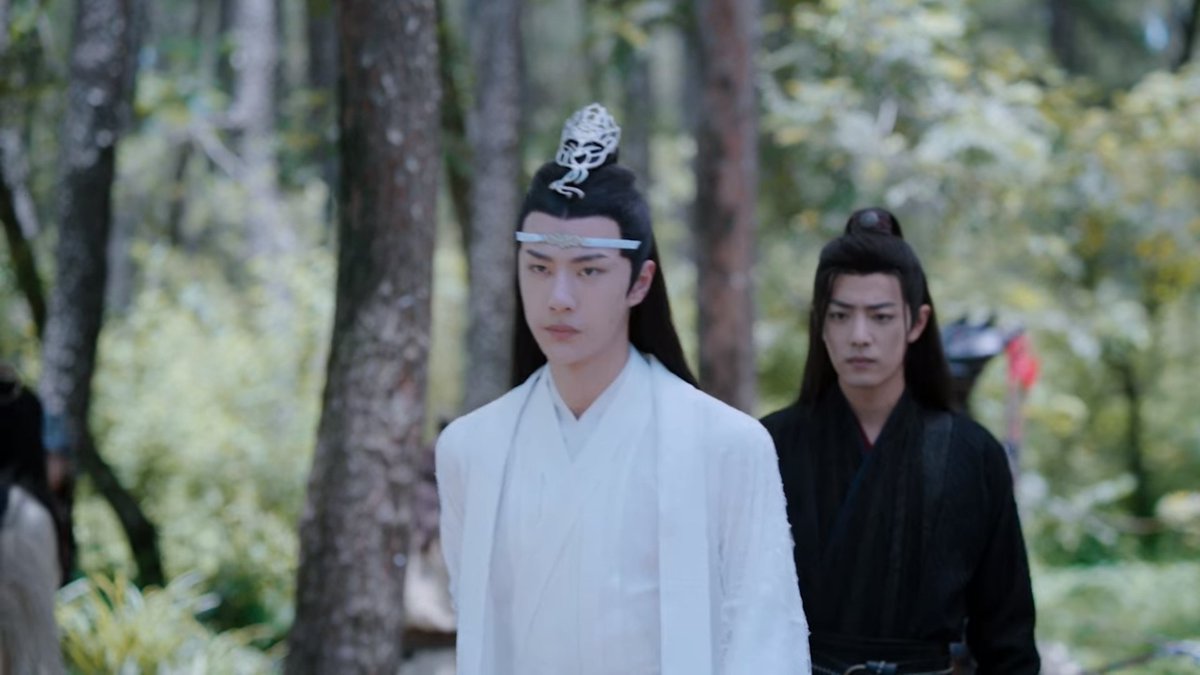 Honestly, if ANYONE else made Wei Wuxian's face do this I would maybe claw their eyes out but since it's Lan Wangji I can just coo and sigh and have, like, hope