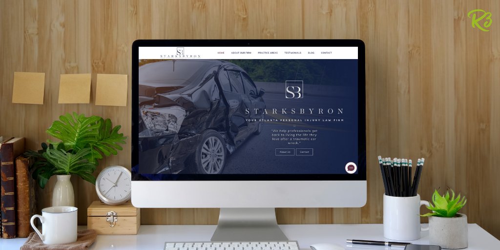 Project Spotlight: <a href="/starksbyronlaw/">Starks Byron</a> 
We worked with Starks Byron Law to create this client friendly website for their law firm.
We are here to help you create a website that best serves your clients. Take a look at our other projects here: snip.ly/iwy2tk
#webdesign #work