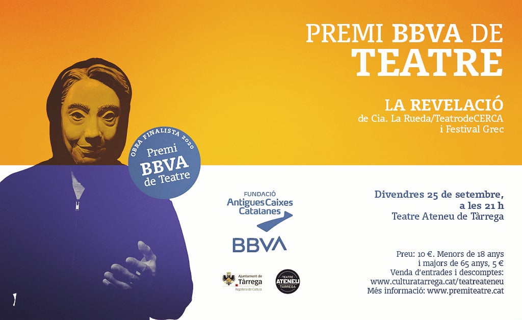 LA REVELACIÓ 1.0 aquest divendres 25/9 a <a href="/tatarrega/">Teatre Ateneu Tàrrega</a> i setmana vinent 2,3 i 4 /10 a <a href="/sala_trono/">Sala Trono Tarragona</a> Una veritat a escena! <a href="/grecfestivalbcn/">Grec Festival Bcn</a> #premibbva <a href="/teatrodeCERCA/">TeatrodeCERCA</a> #JulianAssange #chelseamanning #Snowden