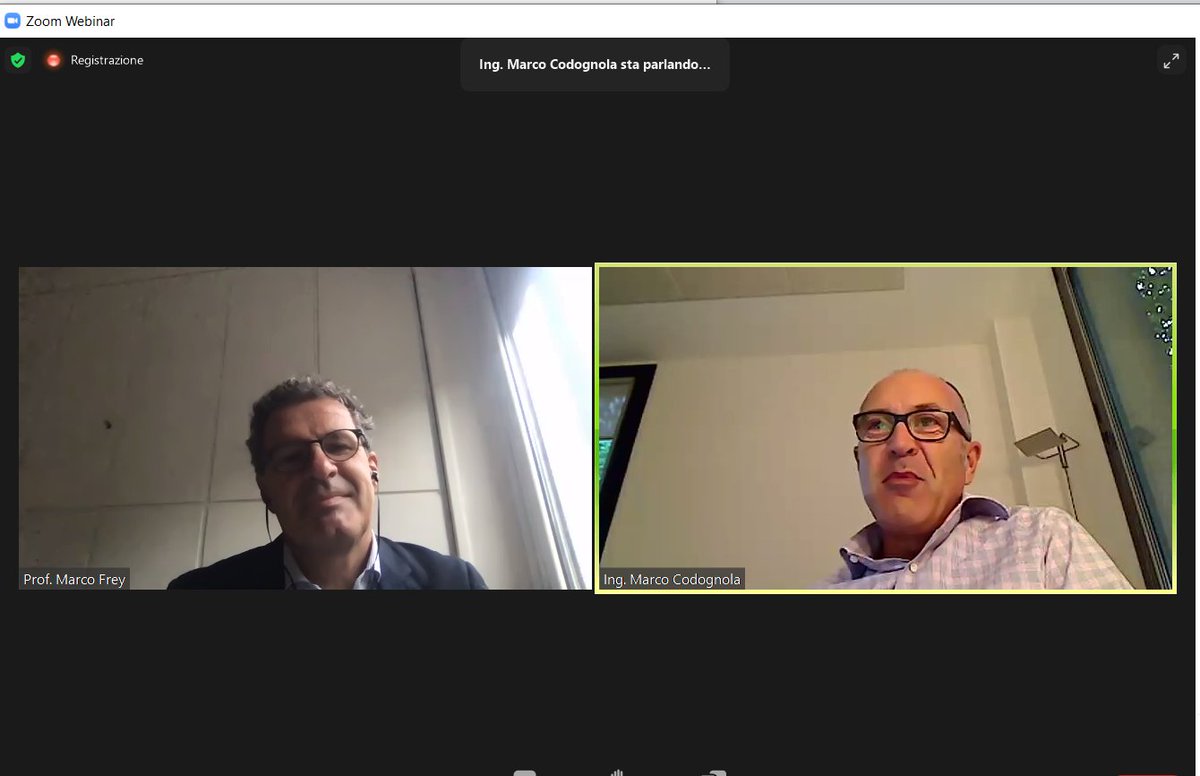 #onair <a href="/MarcoCodognola/">MARCO</a> e #MarcoFrey: il recupero di risorse e la riduzione dei rifiuti che conosciamo come #EconomiaCircolare sono diventati attuali e urgenti. L'esperienza <a href="/Itelyum/">Itelyum</a> rappresenta un modo per conciliare un modello di crescita con la tutela delle risorse. #GECA