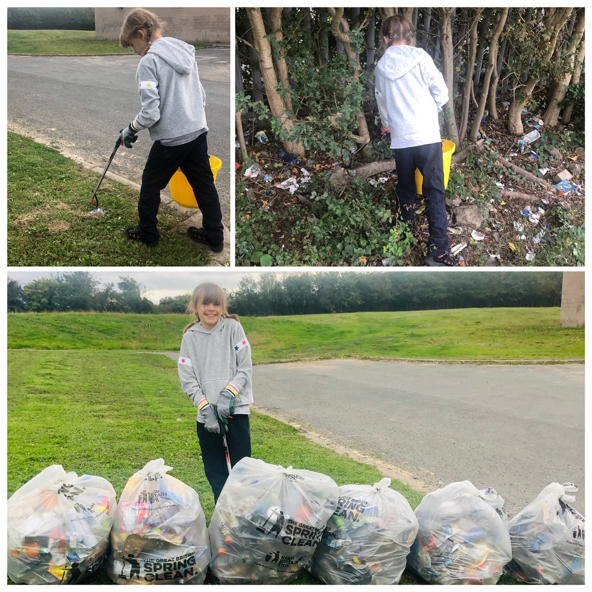 #GBSeptemberClean.
Litter Pick #12 of 17 💚
6 bags collected from around Leasowe Leisure Centre. 
So many plastic drinks bottles!
Together we can make a difference 💚💚💚
@KeepBritainTidy