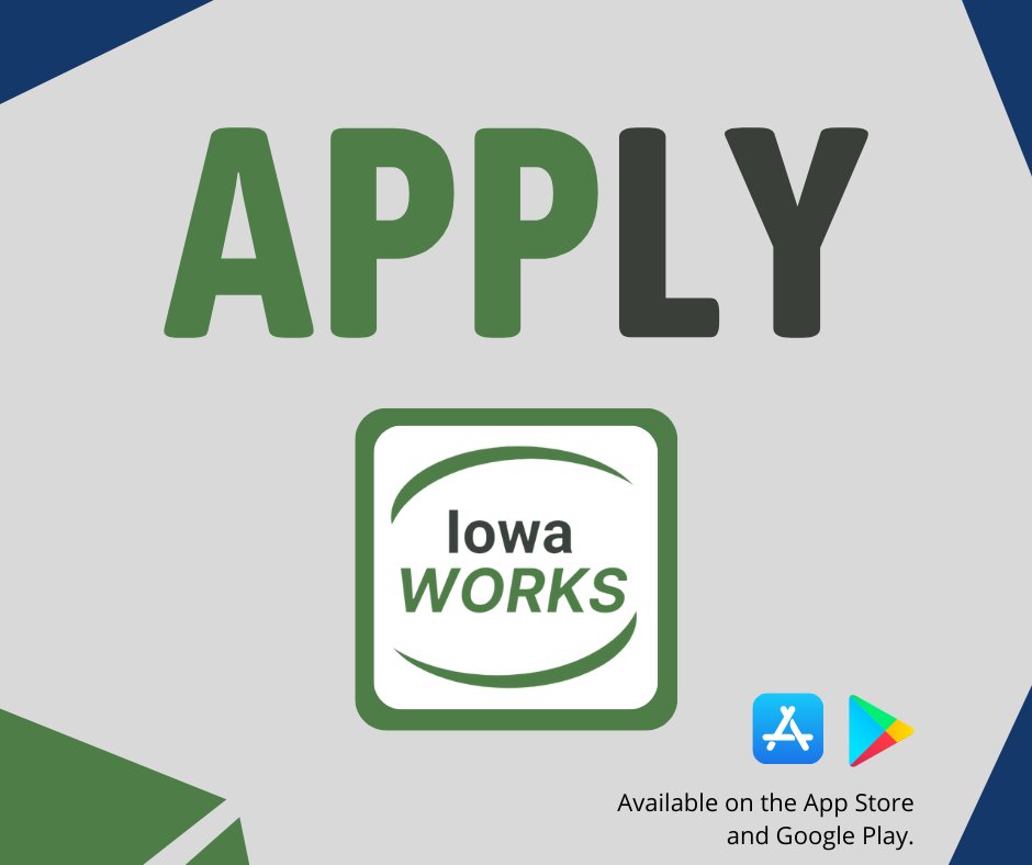IowaWORKS (@iowaworks) on Twitter photo Did you update to #iOS14? Another must have is the #IowaWORKS App! You can browse available jobs, upload a resume, and even get help from your your local IowaWORKS office. #TechTuesday
Download for iOS ๐ฑ: ow.ly/W37250By1XV
Download for Android ๐ค: ow.ly/GpHk50By1XX Did you update to #iOS14? Another must have is the #IowaWORKS App! You can browse available jobs, upload a resume, and even get help from your your local IowaWORKS office. #TechTuesday
Download for iOS ๐ฑ: ow.ly/W37250By1XV
Download for Android ๐ค: ow.ly/GpHk50By1XX
