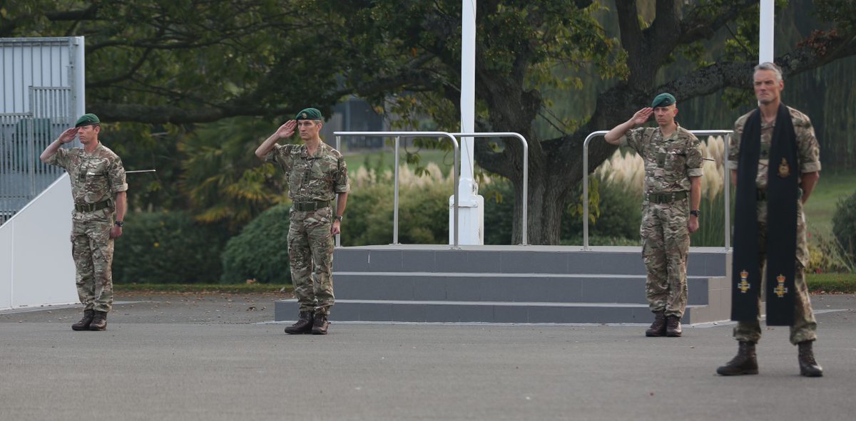 This morning CTCRM commemorated the 11 Royal Marines Musicians who were killed, on the 22nd September 1989, by an IRA bomb at the Royal Marine School of Music in Deal, Kent. We will remember them. @ColSimonChapman @rossw2795