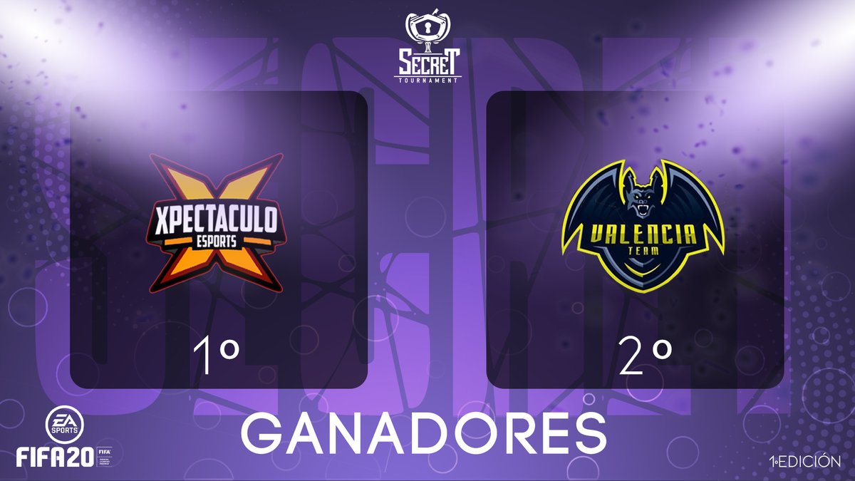 SecreTournament's tweet image. #SecretFifa #FIFA20 

👑 ¡@XpectaculoEC SE PROCLAMA CAMPEÓN!

⚔️ El partido más reñido que hemos presenciado, quedaron empate y se tuvo que decidir en los penaltis, 4 - 5 a favor de @XpectaculoEC, enhorabuena @ValenciaTeamVFO habéis jugado de maravilla. 👏