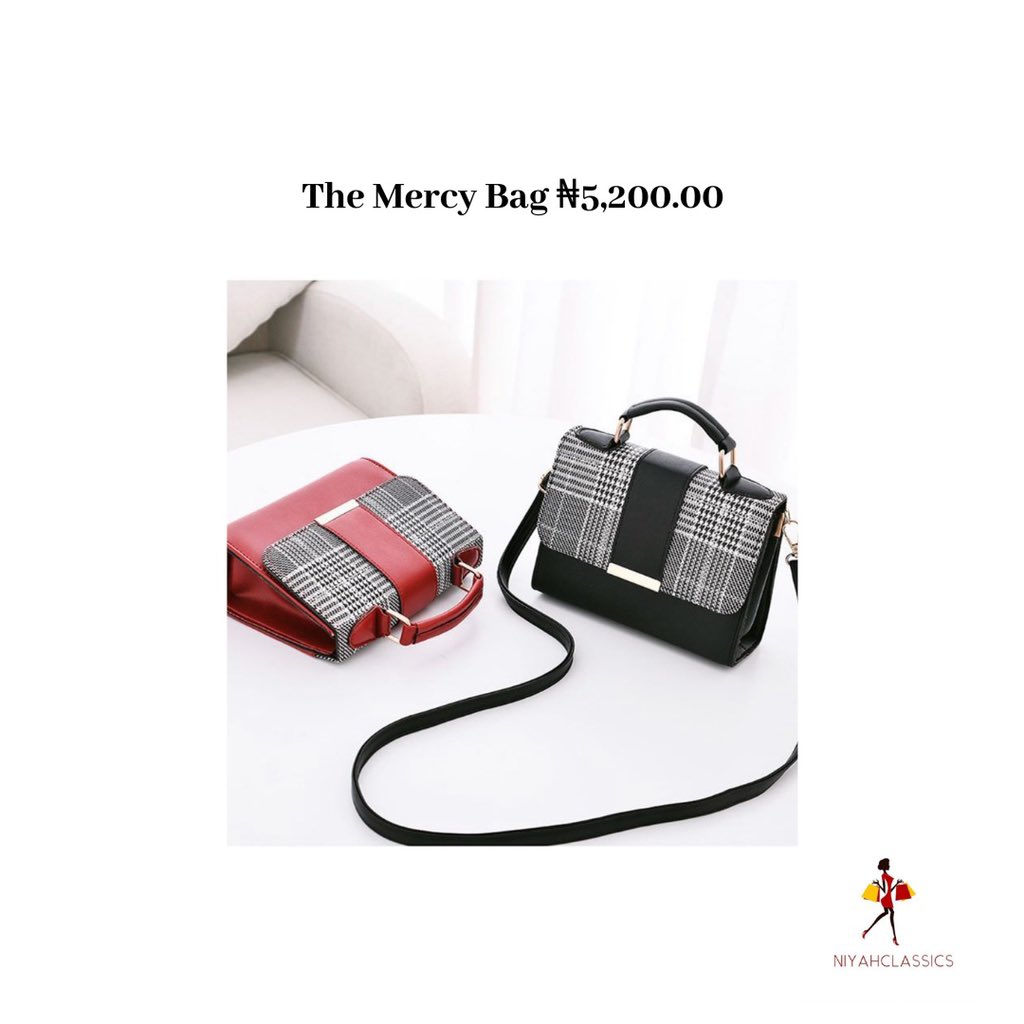 Your 10th @ owes you this Mercy bag. Tag away. Available in colours displayed except red. Price displayed in picture excludes delivery cost.