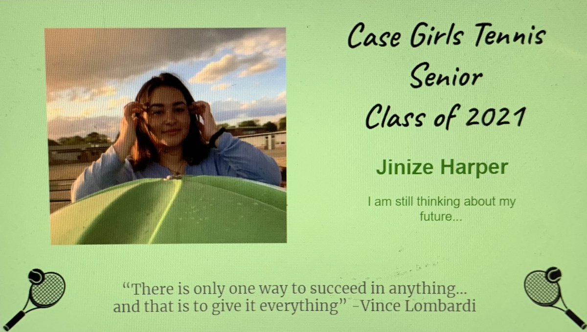 Class of 2021... Jinize Harper