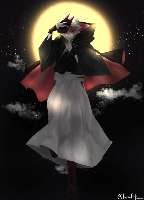 #KuzuArt 
こん 