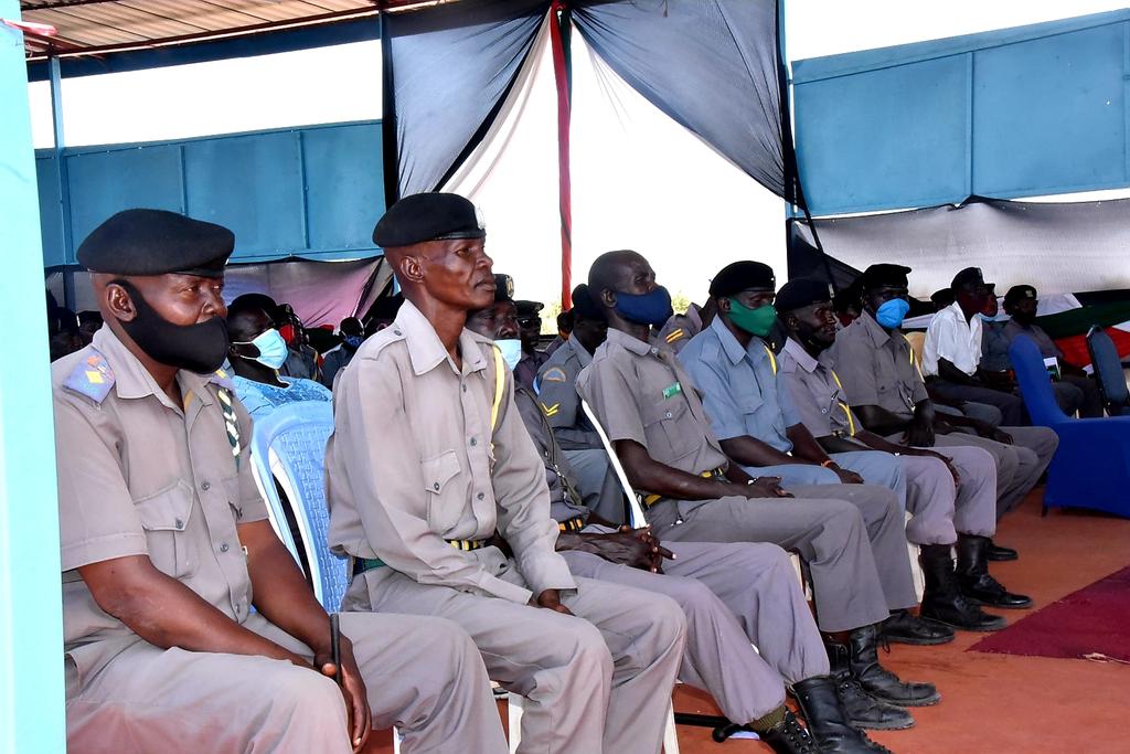 TPsdadm's tweet photo. CECM @LokwangBenson today opened a training session for 154 new enforcement officers who will support operations in County Depts. across Sub-counties. The aim is to develop their skills to a necessary level of operation. He thanked @GovernorNanok for supporting their recruitment. https://t.co/JmpoW36d9W