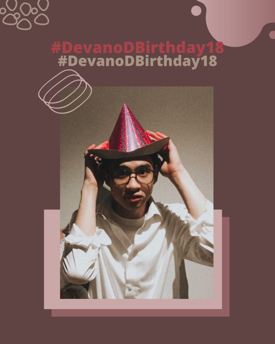 devanoofcfans's tweet photo. happy birthday @itsdevdanendra !!❤️
#DevanoDBirthday18
@devanoofcfans https://t.co/rbFqDLaf6v