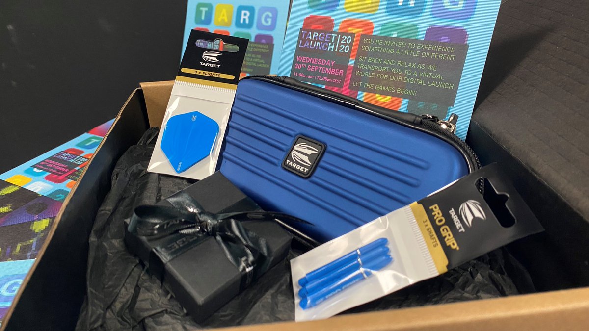 Target Darts (@targetdarts) on Twitter photo GIVEAWAY
Remember everyone is invited to the #Target2020Launch on 30.09.2020 but why not enjoy the online experience with this great invitation pack. Here's how to win one:
🎯RT this tweet.
🎯Tag 3 friends.
🎯Follow <a href="/TargetDarts/">Target Darts</a>.
#TargetDarts #Darts #Win #StepBeyond GIVEAWAY
Remember everyone is invited to the #Target2020Launch on 30.09.2020 but why not enjoy the online experience with this great invitation pack. Here's how to win one:
🎯RT this tweet.
🎯Tag 3 friends.
🎯Follow <a href="/TargetDarts/">Target Darts</a>.
#TargetDarts #Darts #Win #StepBeyond