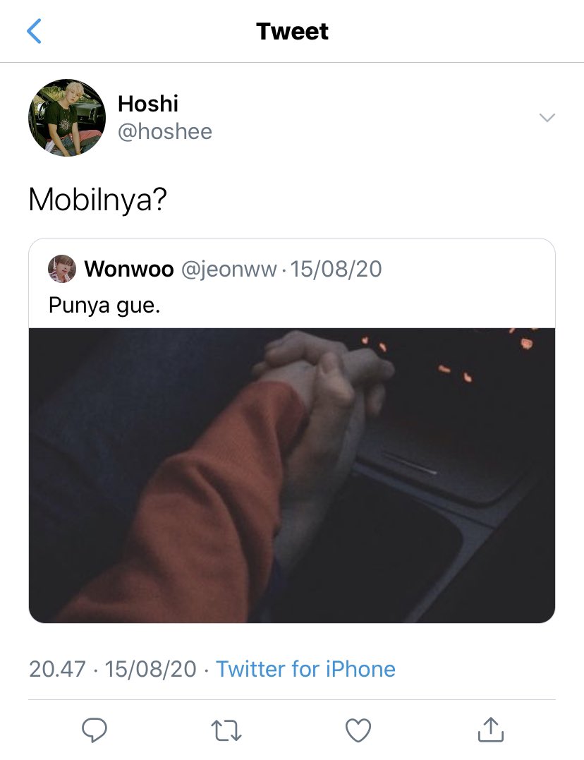 Kayak gini kalonudah ada trust issue 