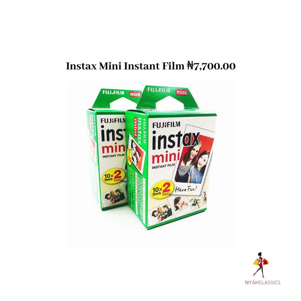 Your 2nd @ owes you an Instax Mini 9 set. Available in pink and blue only. Last 2 sets. Also instax mini films are available for sale. Prices displayed in pictures exclude delivery cost.