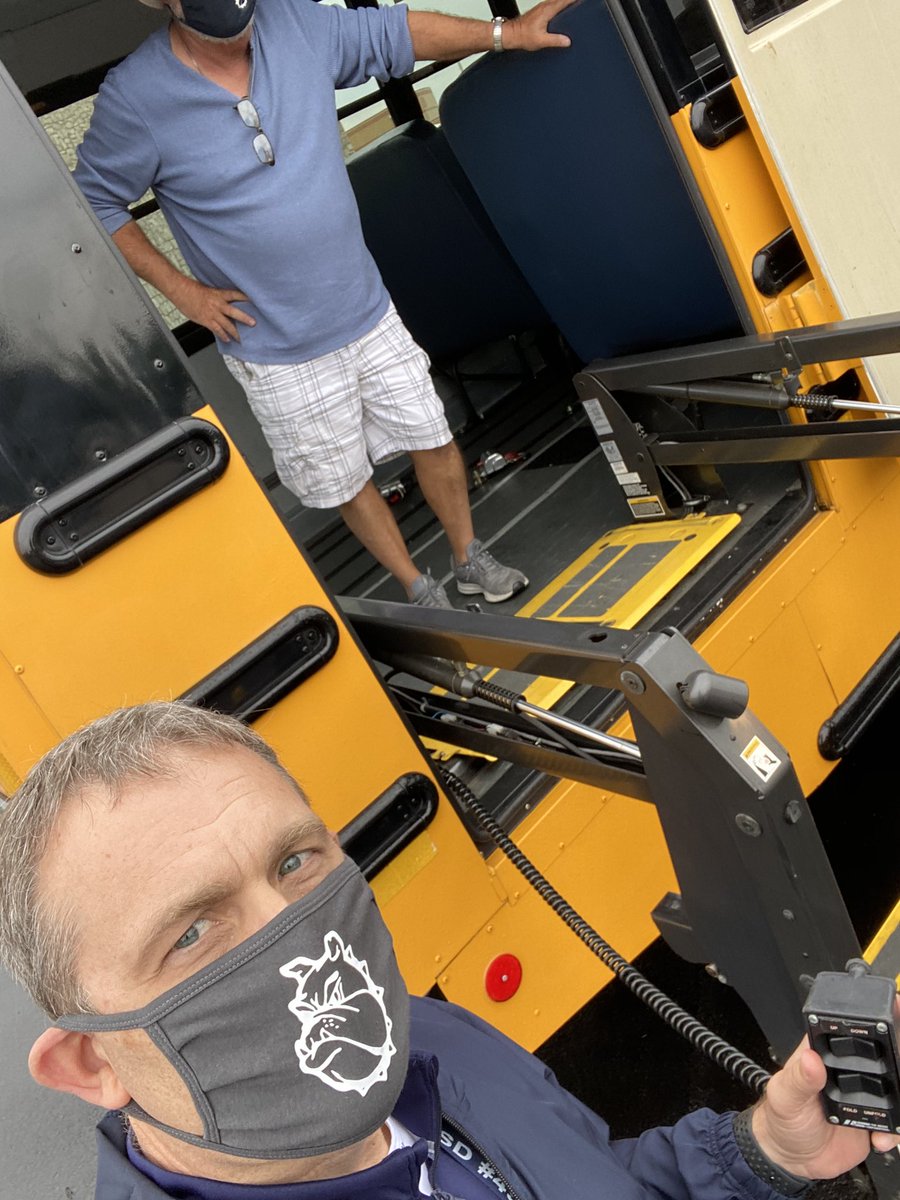 Bus #9 has arrived!!!!